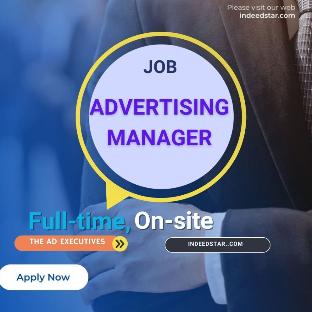Advertising Manager onsite